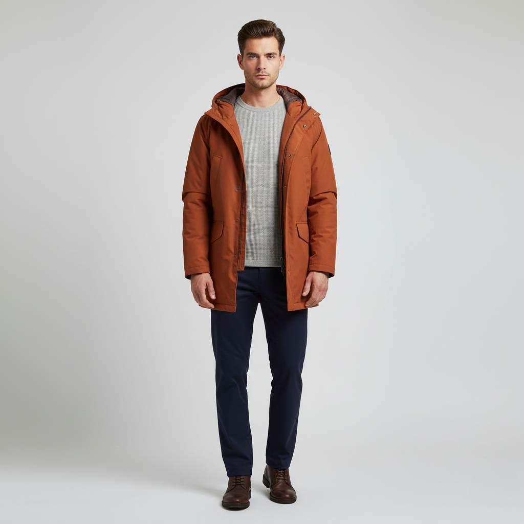 Men's Hooded Parka