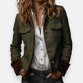 Women’s Herringbone Tweed-Look Jacket