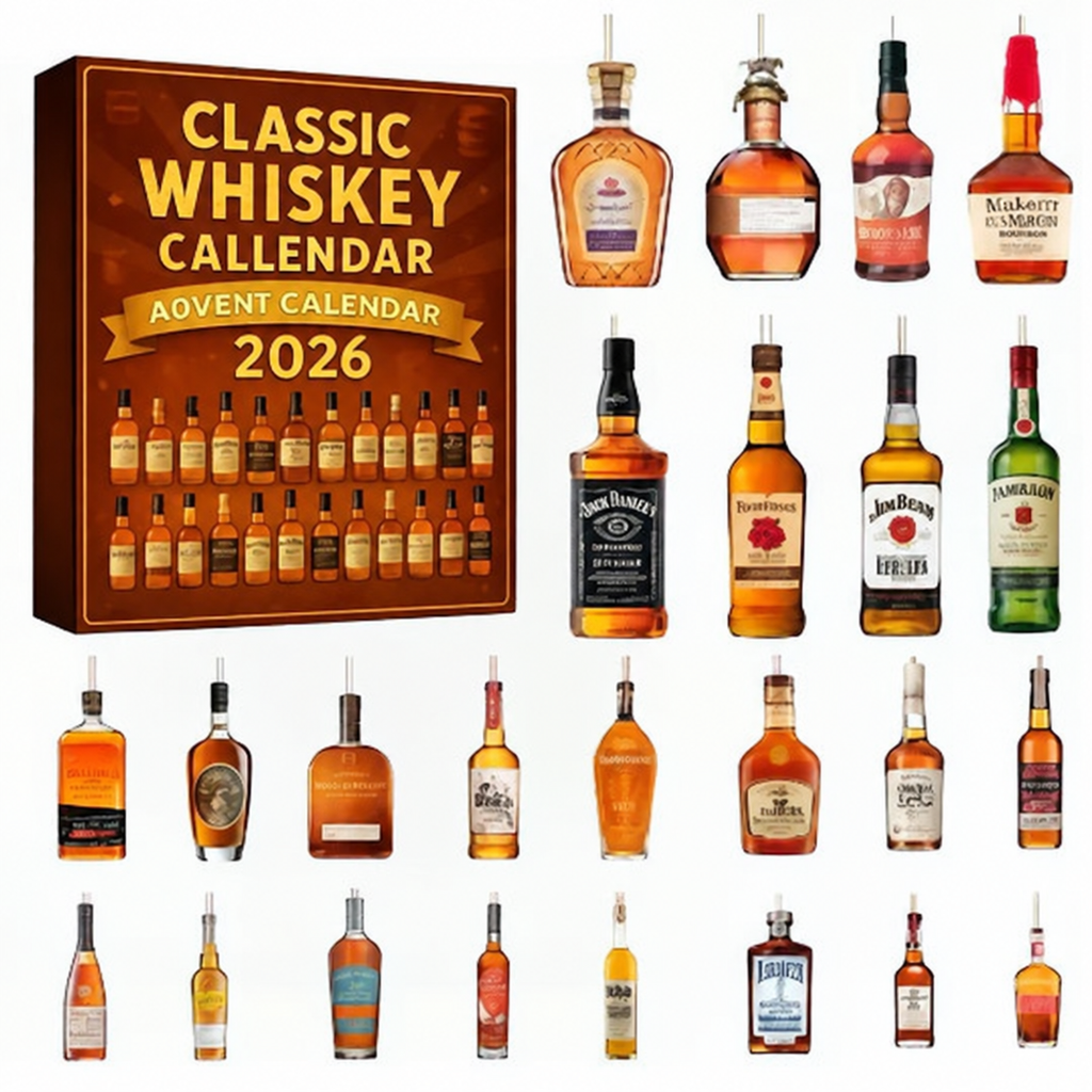 Classic Whiskey Advent Calendar Gift Set 2026