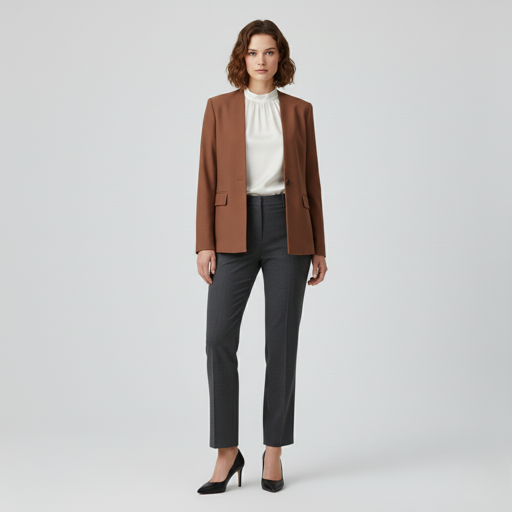 Women's Single-Button Blazer