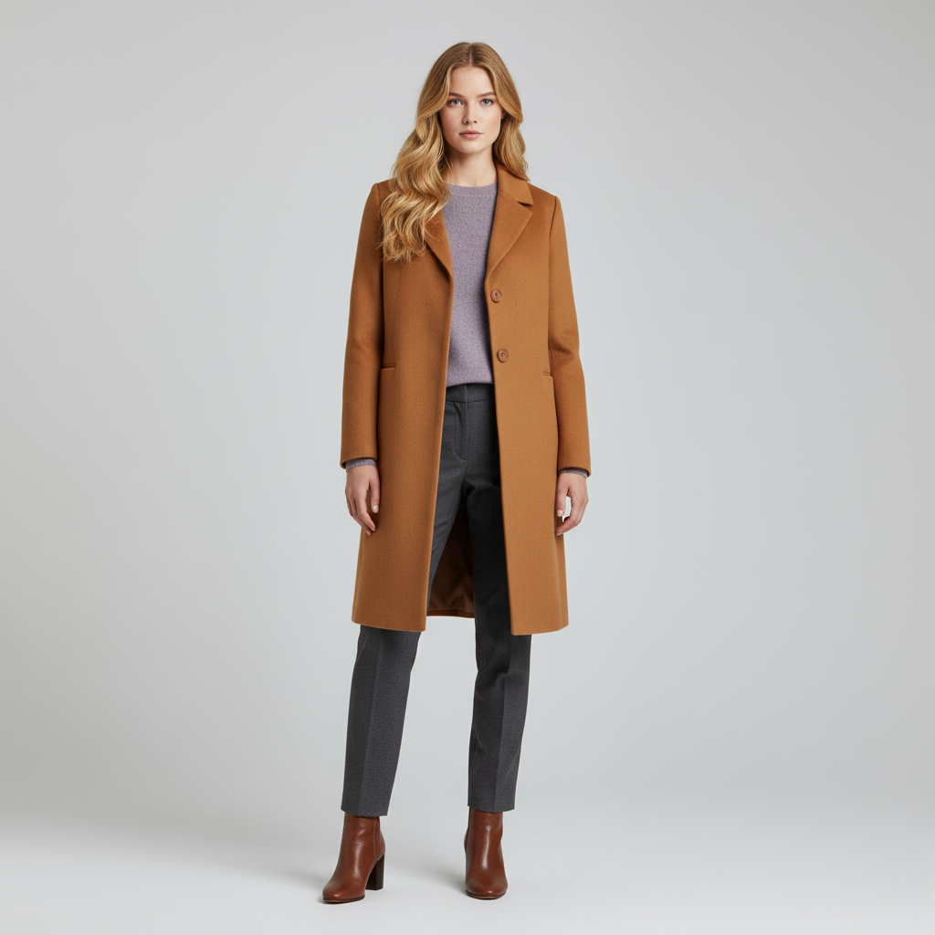 Women's Structured Tailored Coat
