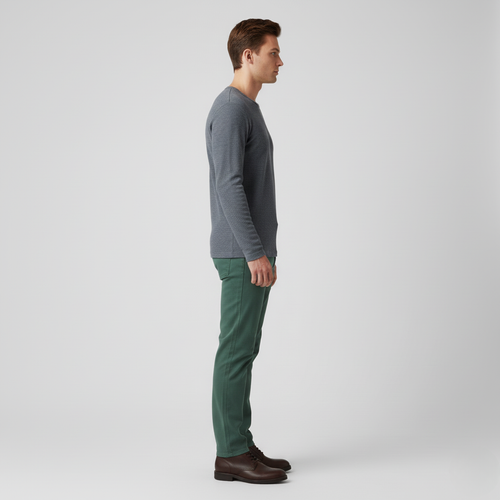 Men's Crewneck Knit Shirt