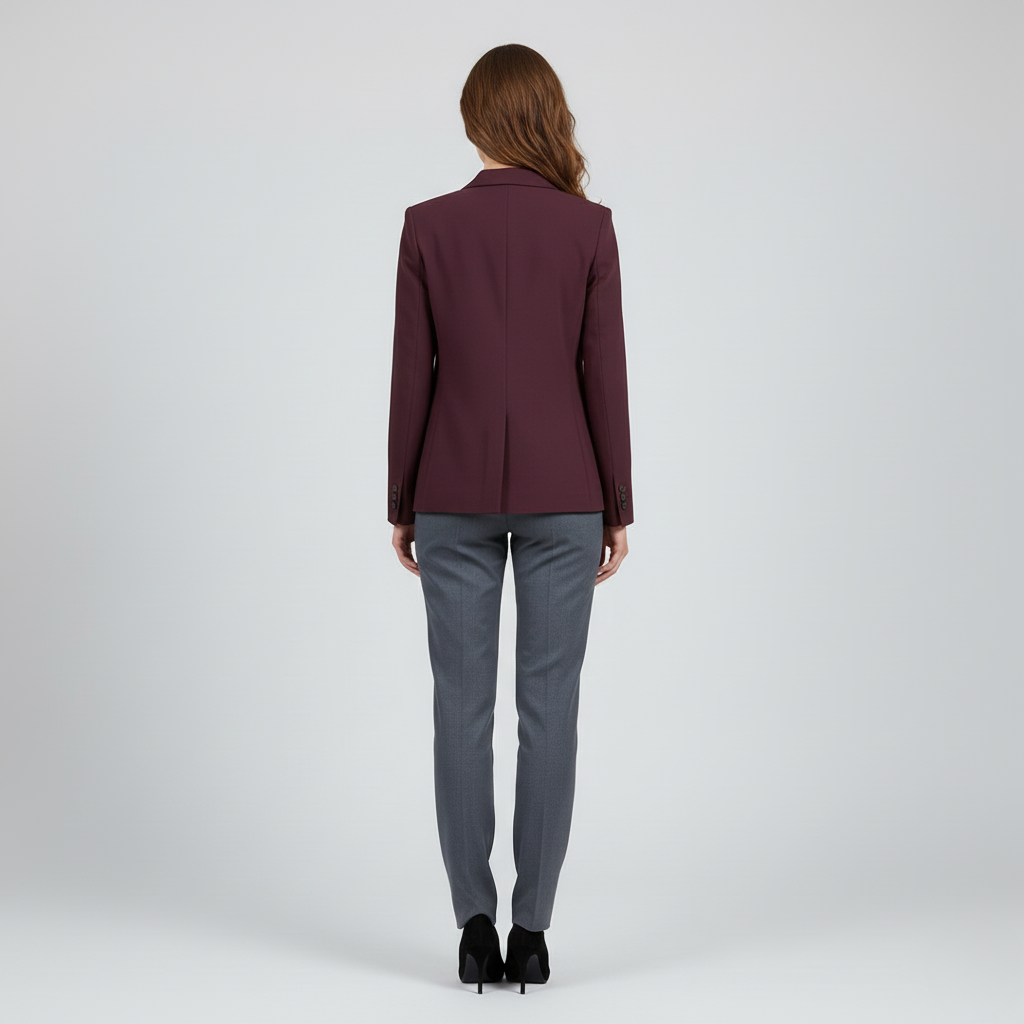 Women's Tailored One-Button Blazer