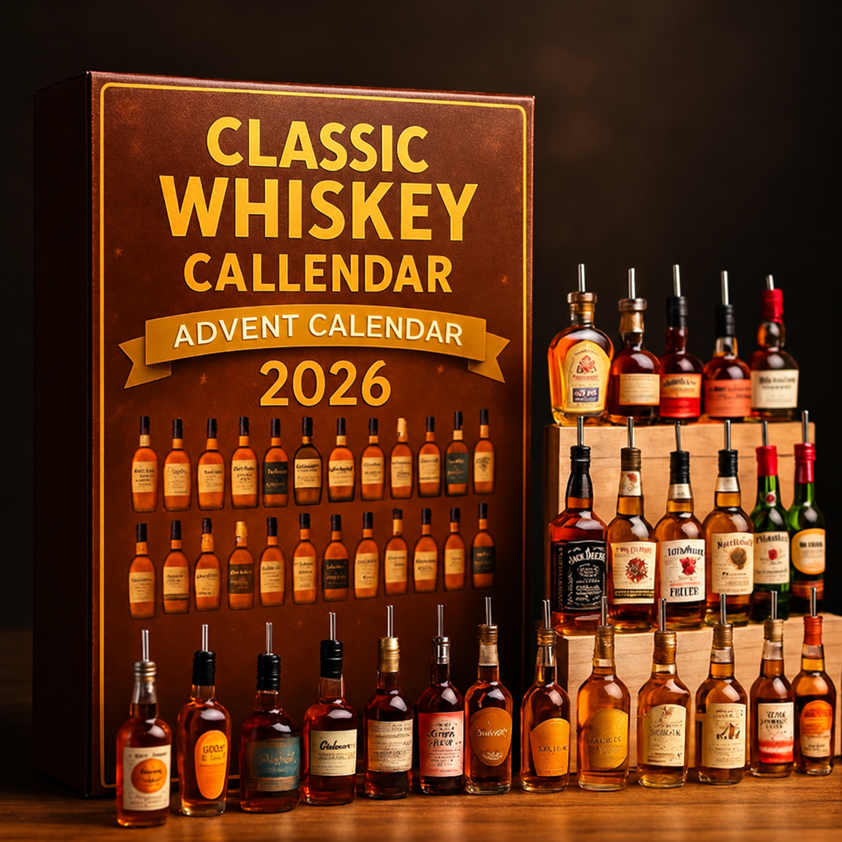 Classic Whiskey Advent Calendar Gift Set 2026