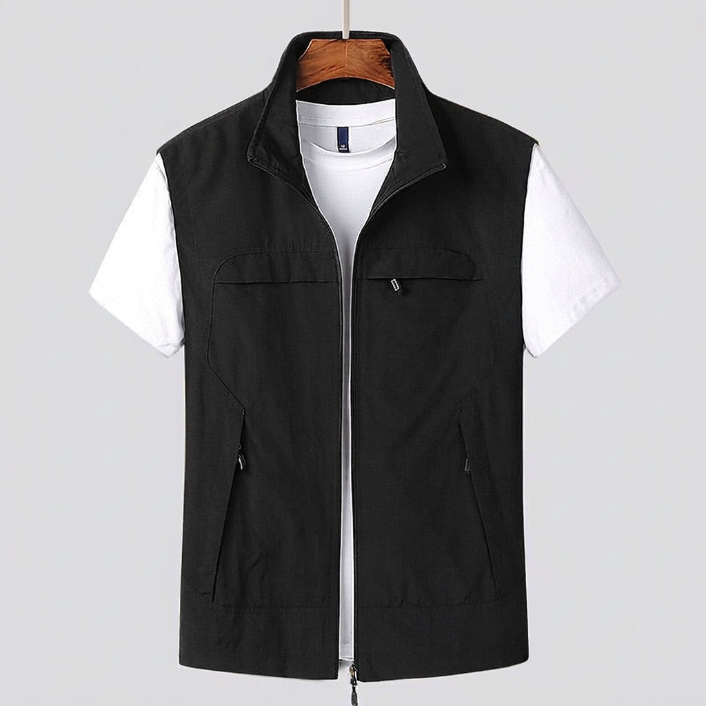 Men’s Zip-Up Utility Vest