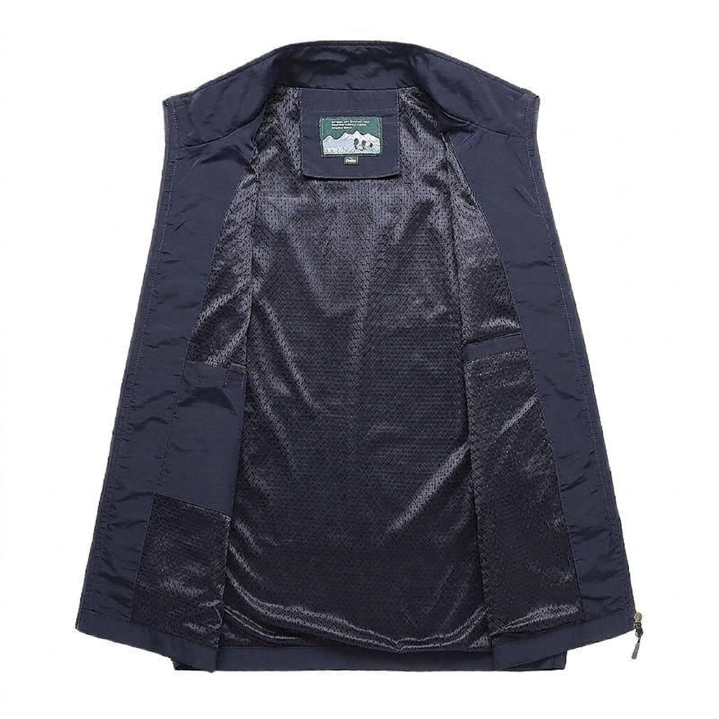 Men’s Zip-Up Utility Vest
