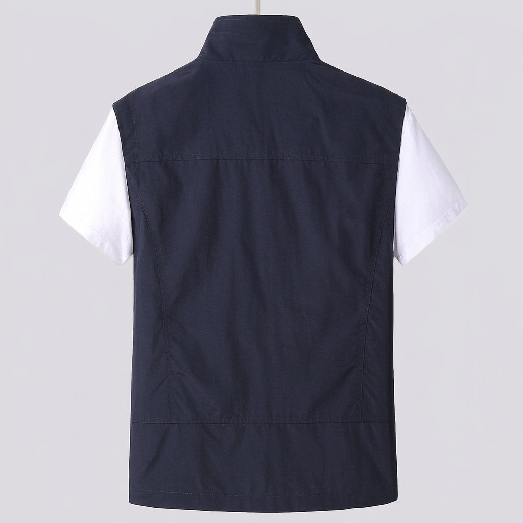 Men’s Zip-Up Utility Vest