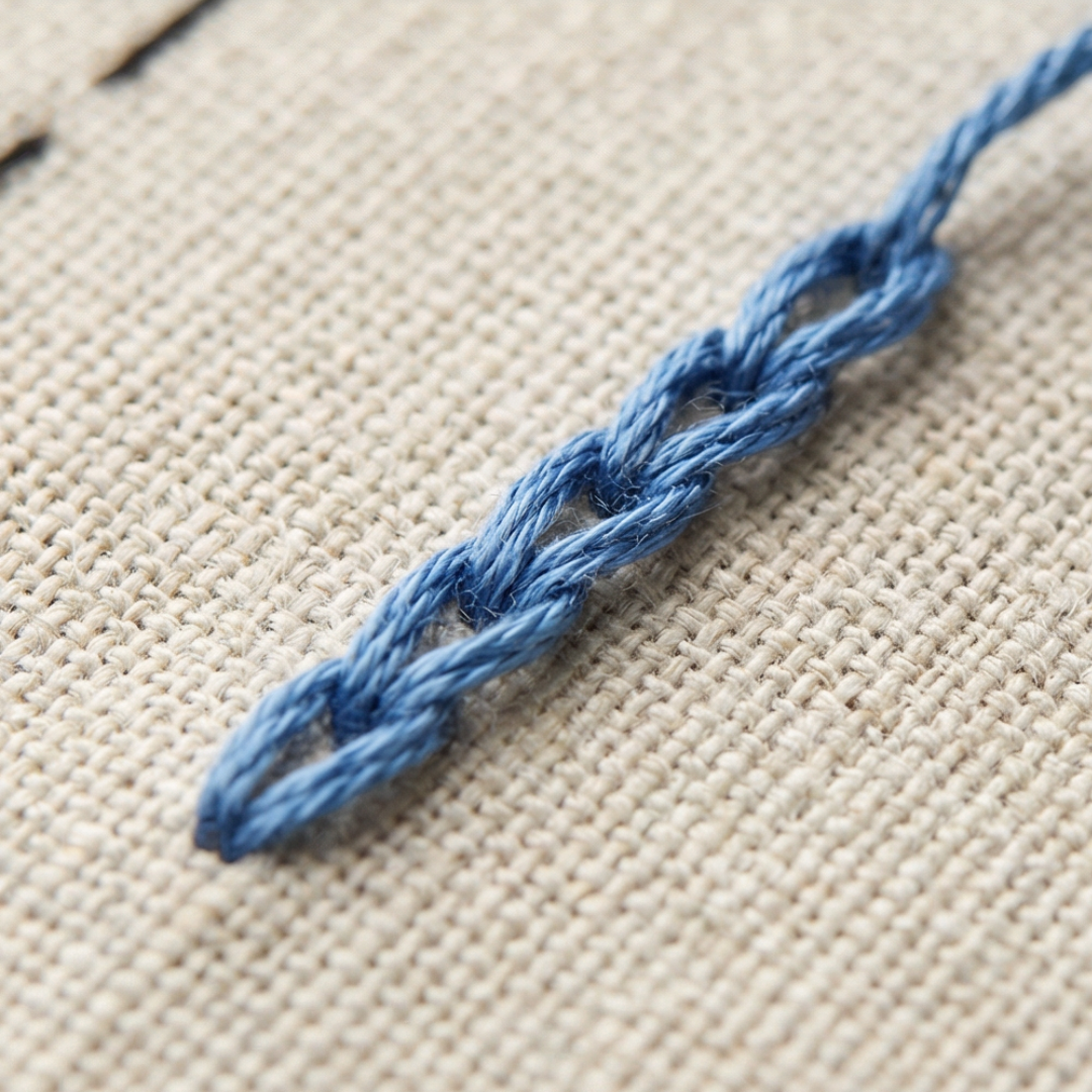 Embroidery Stitch Book DIY Kit with Threads and Needles