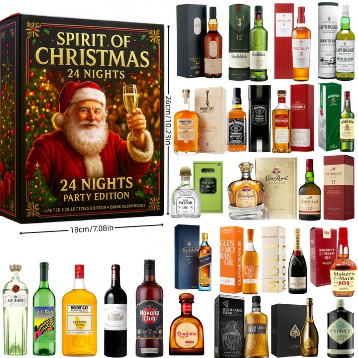 Spirit of Christmas 24 Nights Advent Calendar Gift Box