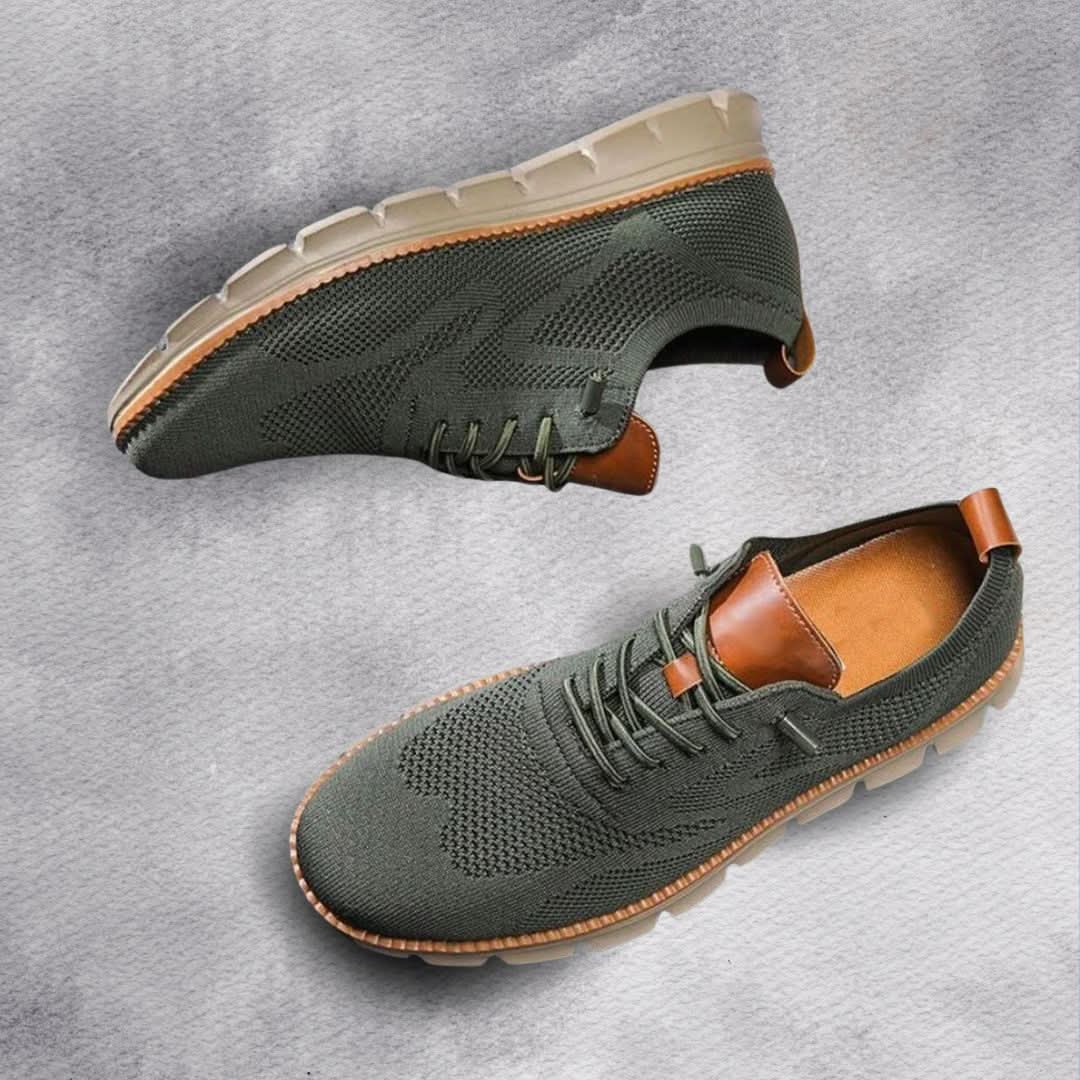 Men’s Slip-On Knit Derby Sneakers