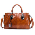Women’s Braided Handle Tote Bag with Detachable Strap