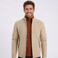 Men’s Zip-Up Cardigan Sweater