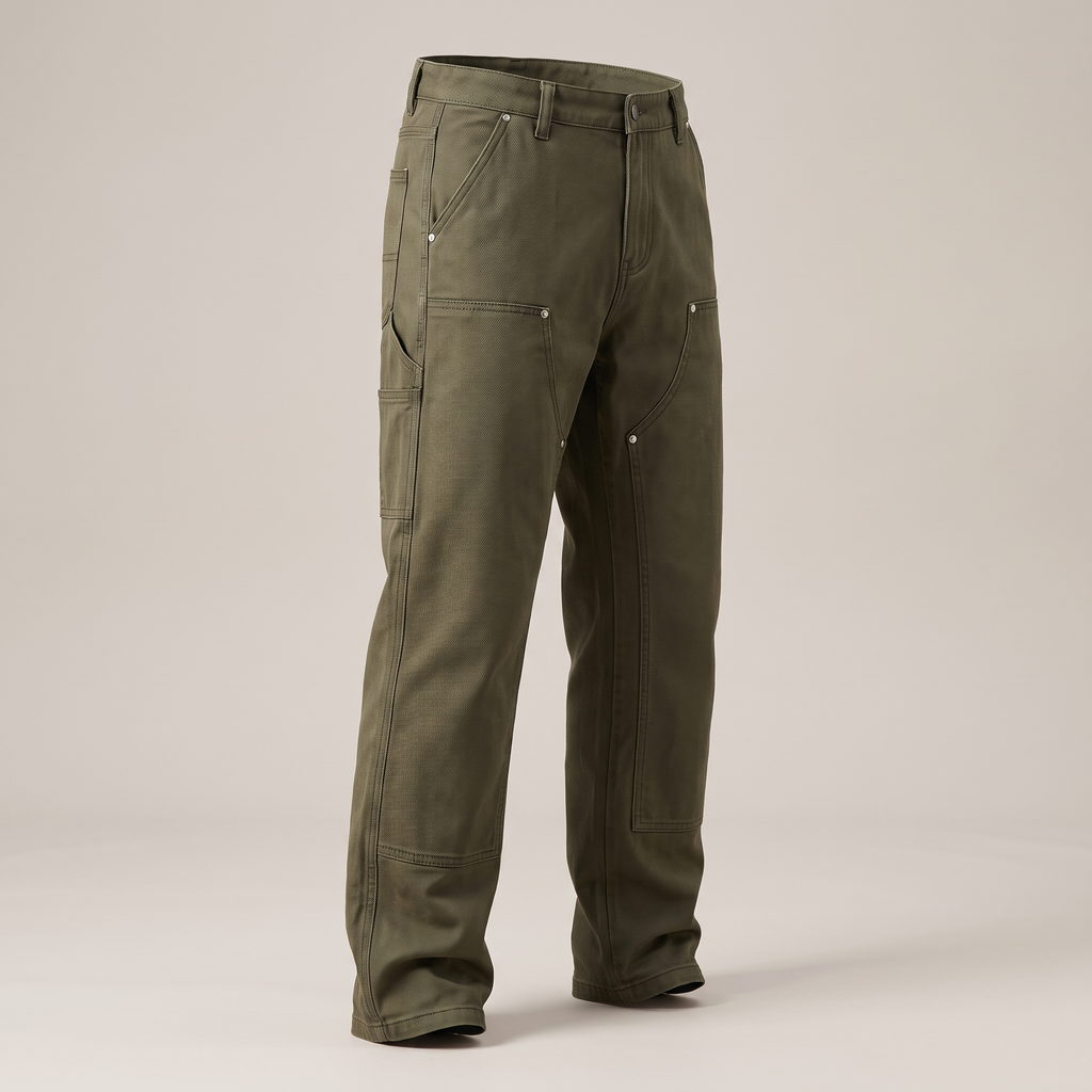 Men’s Double Knee Carpenter Work Trousers