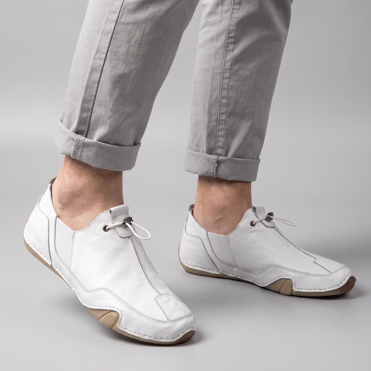 Men’s Faux Suede Slip-On Shoes