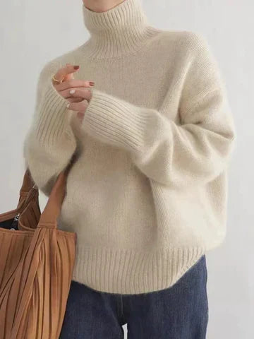Women’s Oversized Turtleneck Sweater