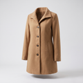Women’s Stand Collar Single-Breasted Coat