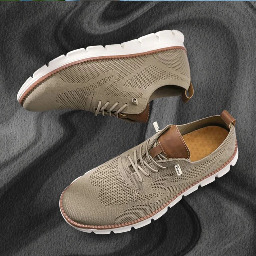 Men’s Slip-On Knit Derby Sneakers