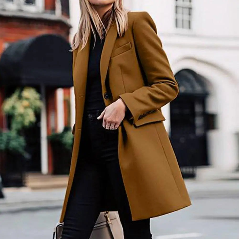 Women’s Tailored Longline Blazer Coat