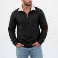 Men's Half-Zip Sweatshirt with Sherpa Collar