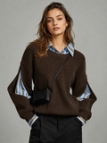 Women’s Layered Look Knit Sweater
