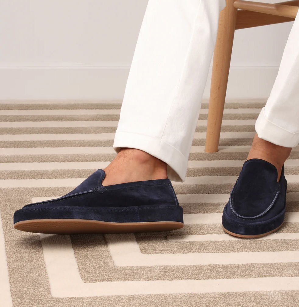 Men's Faux Suede Slip-On Loafers