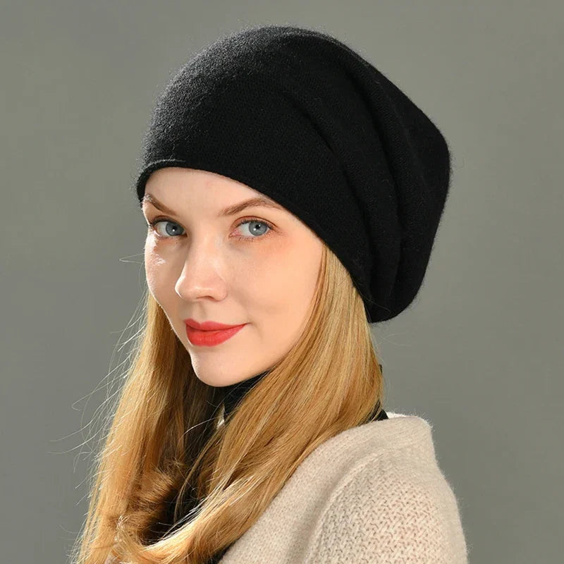 Women's Soft Knit Slouchy Beanie Hat