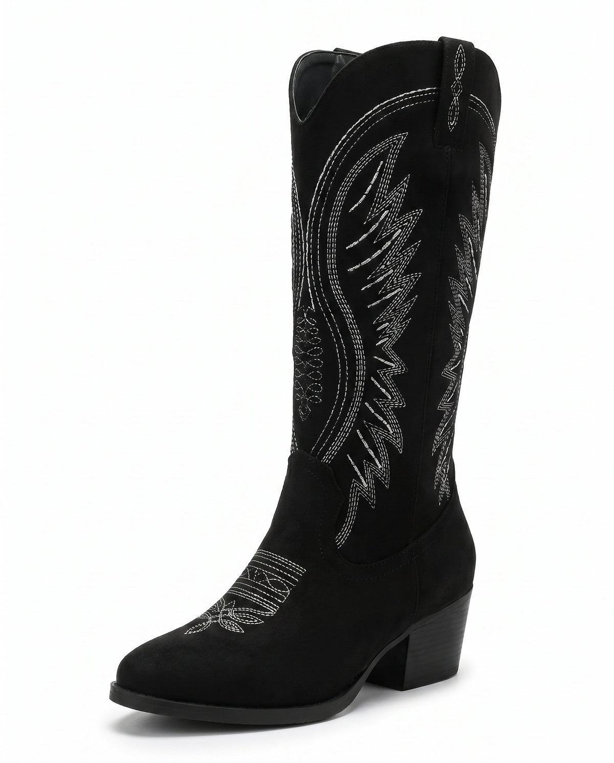 Women's Embroidered Western Knee-High Cowboy Boots
