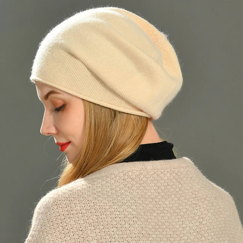 Women's Soft Knit Slouchy Beanie Hat