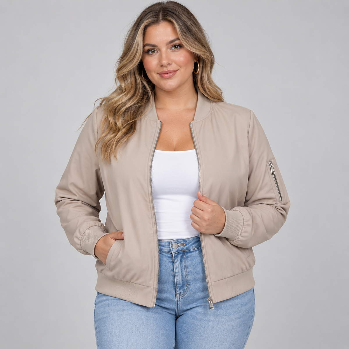Women’s Lightweight Bomber Jacket