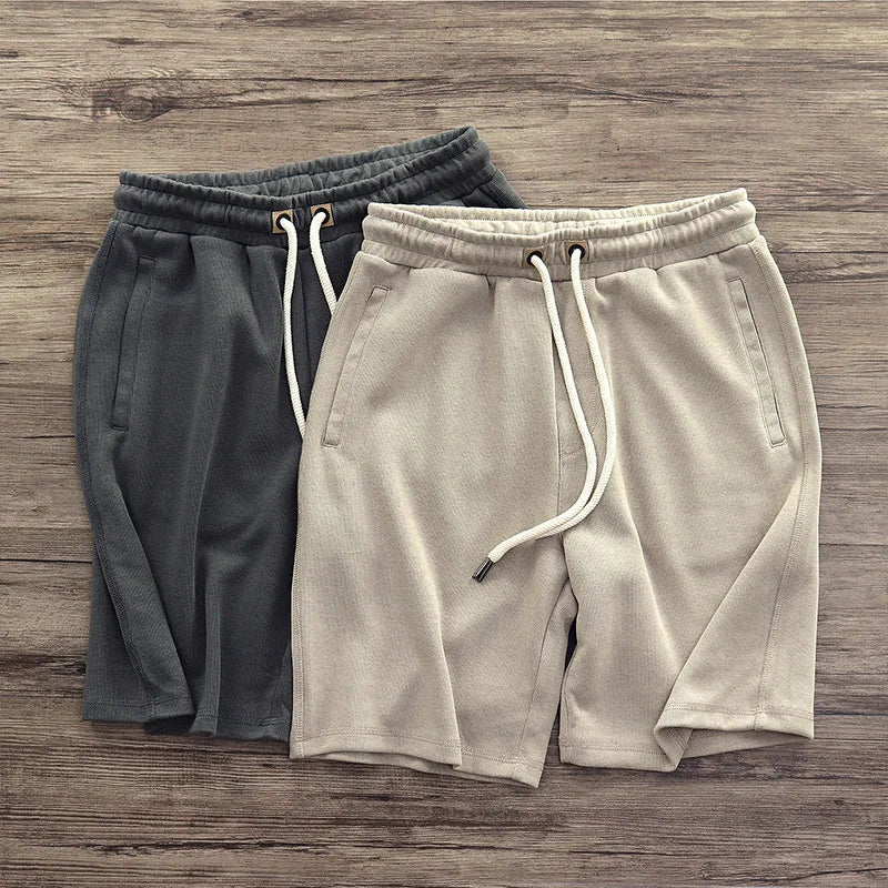 Men's Drawstring Fleece Sweat Shorts
