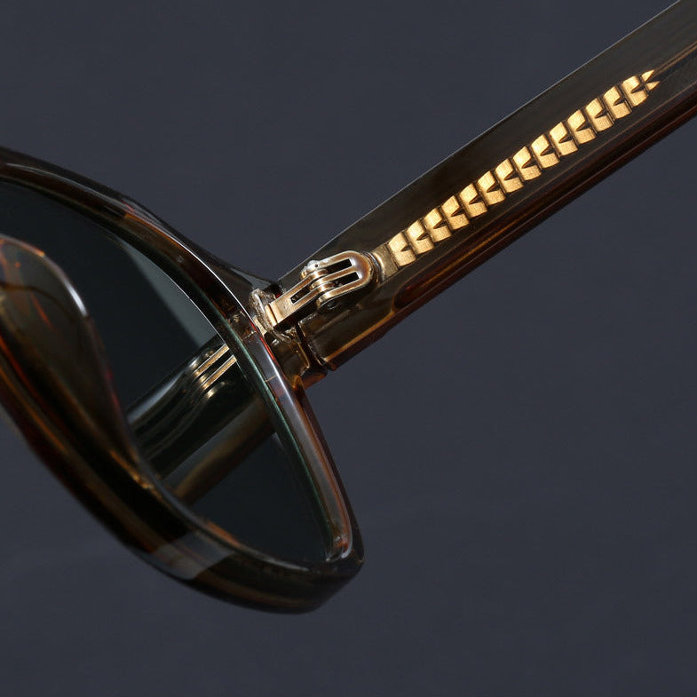 Women's Square Translucent Frame Sunglasses