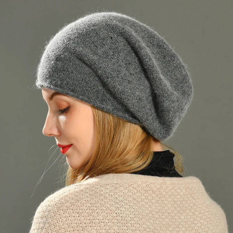 Women's Soft Knit Slouchy Beanie Hat