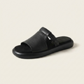 Women's Woven Strap Slide Sandals with Platform Sole