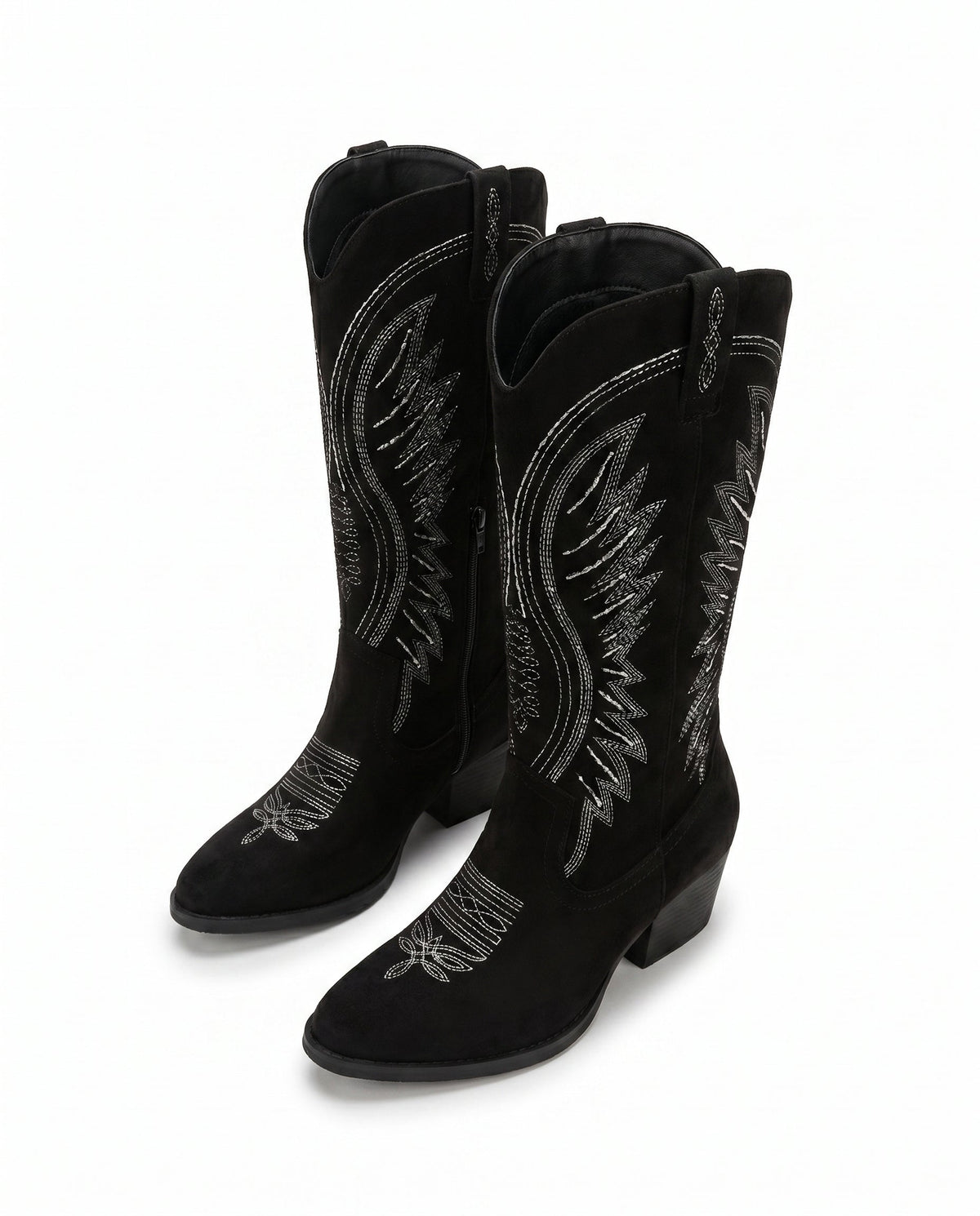 Women's Embroidered Western Knee-High Cowboy Boots