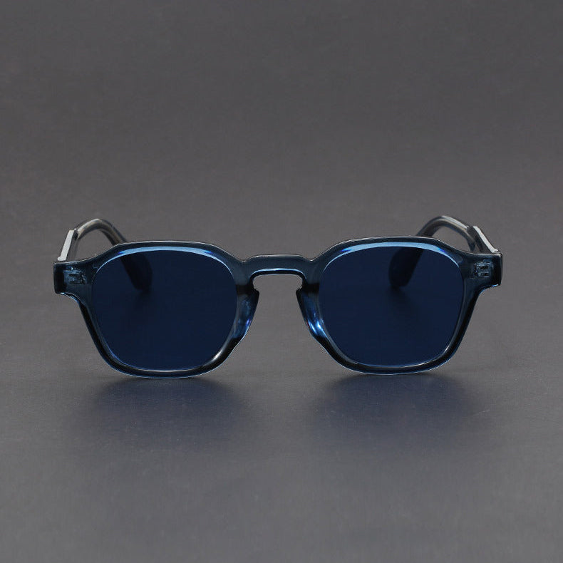 Women's Square Translucent Frame Sunglasses
