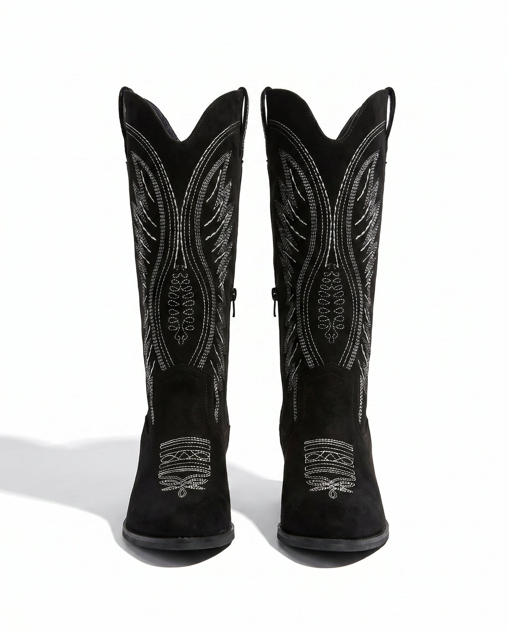 Women's Embroidered Western Knee-High Cowboy Boots