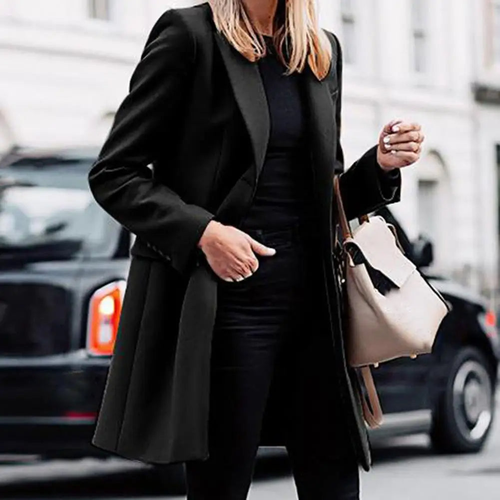 Women’s Tailored Longline Blazer Coat