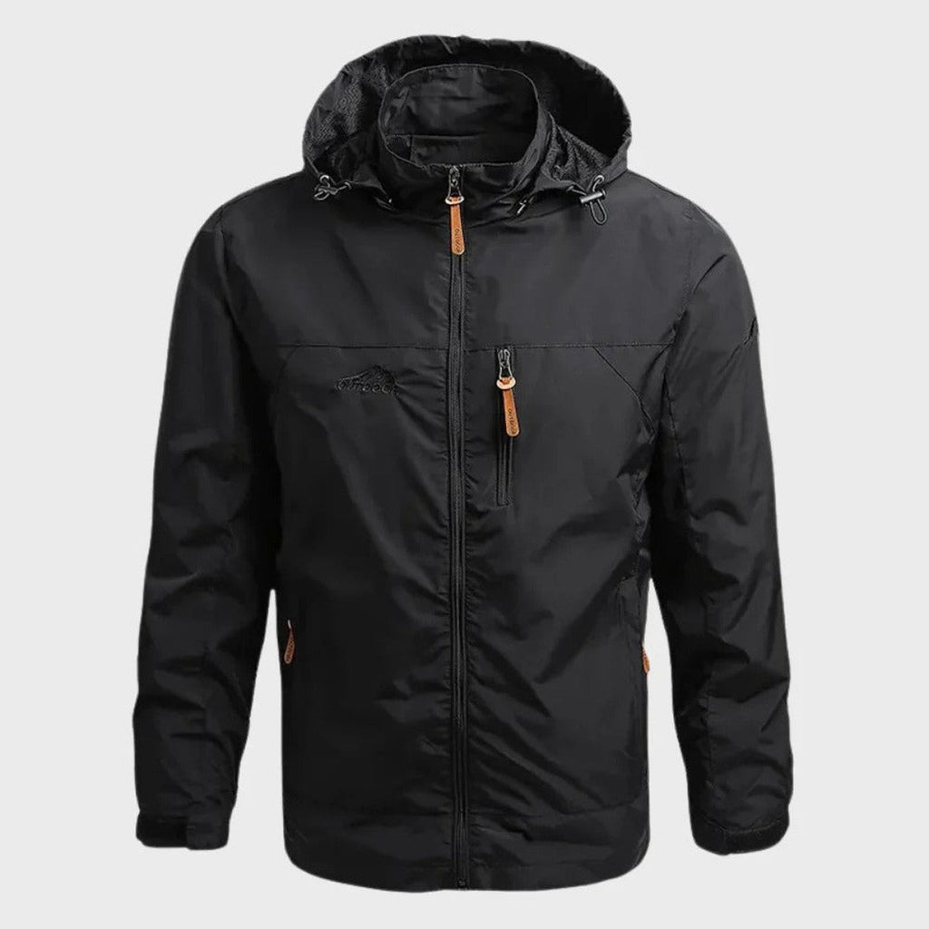 Men’s Hooded Lightweight Outdoor Windbreaker Jacket