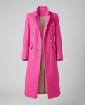 Women’s Double-Breasted Longline Coat