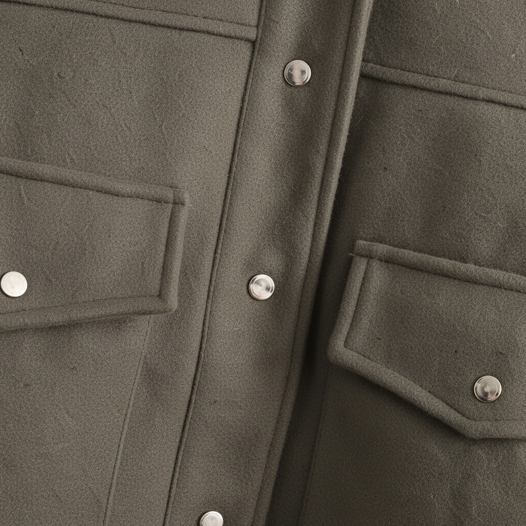 Women’s Cropped Brushed Utility Jacket