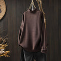 Women’s Textured Knit Mock Neck Sweater