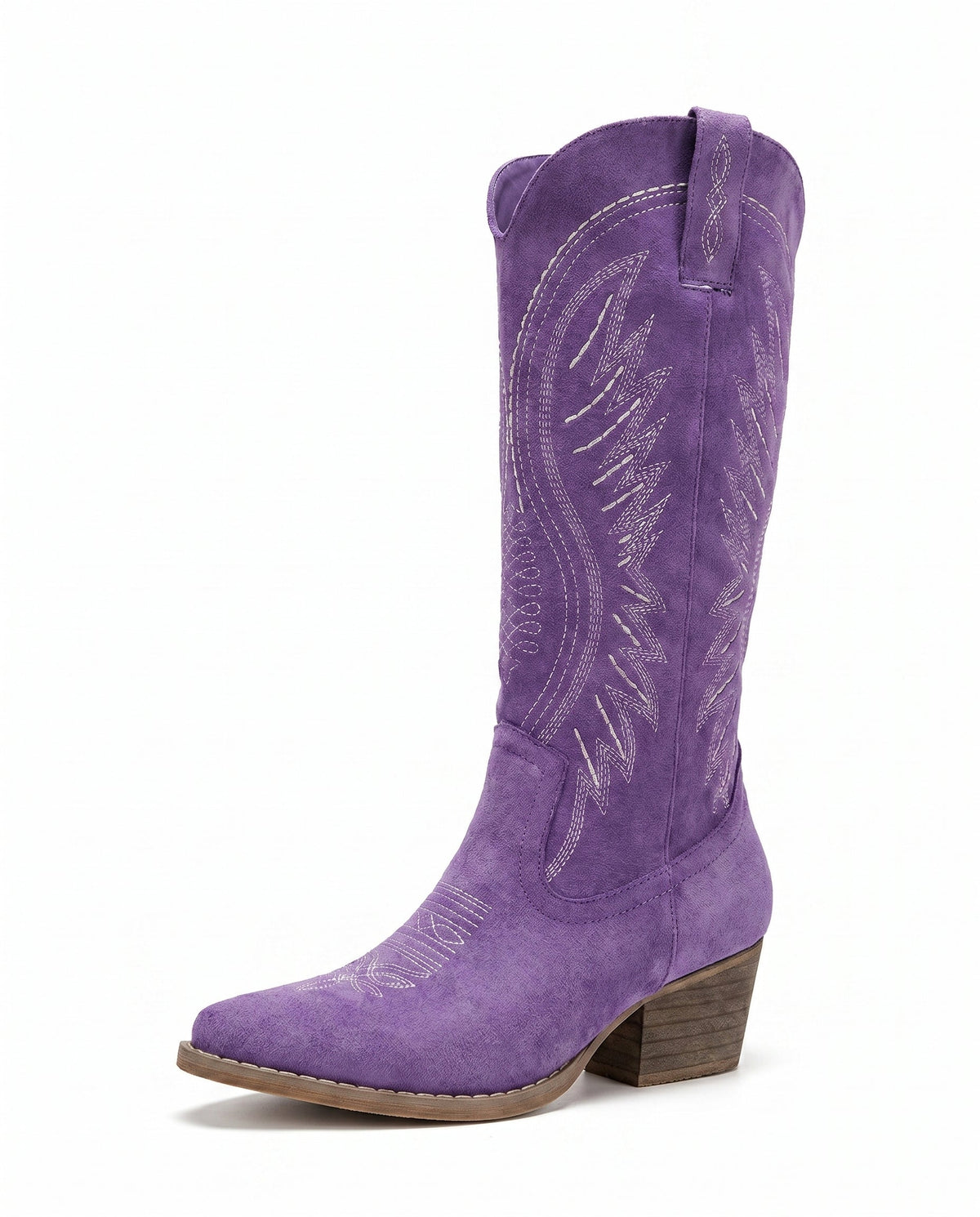 Women's Embroidered Western Knee-High Cowboy Boots