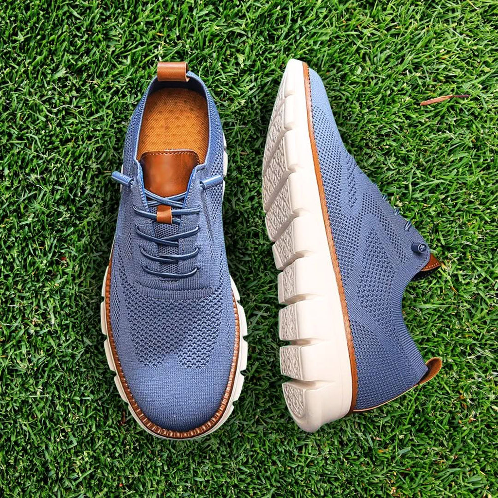 Men’s Slip-On Knit Derby Sneakers