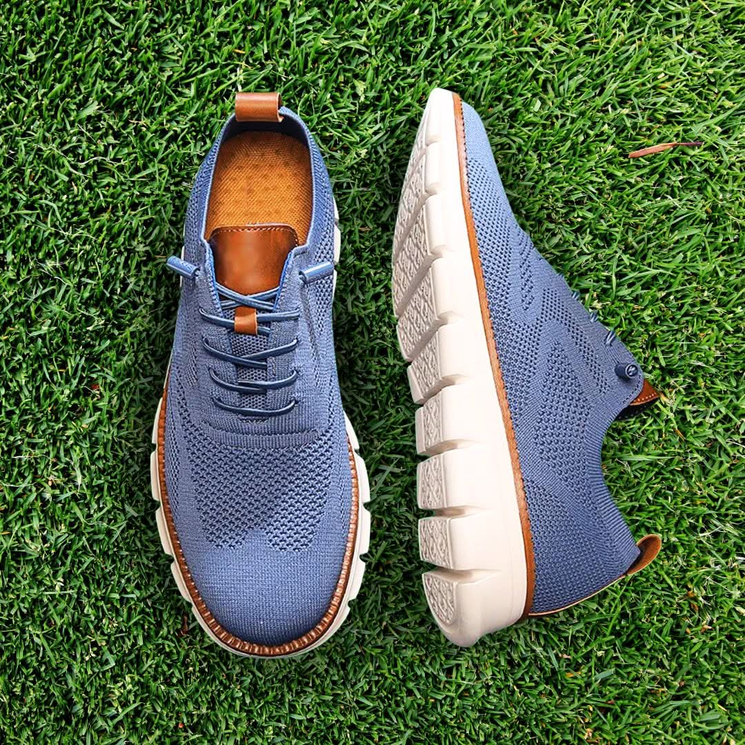 Men’s Slip-On Knit Derby Sneakers