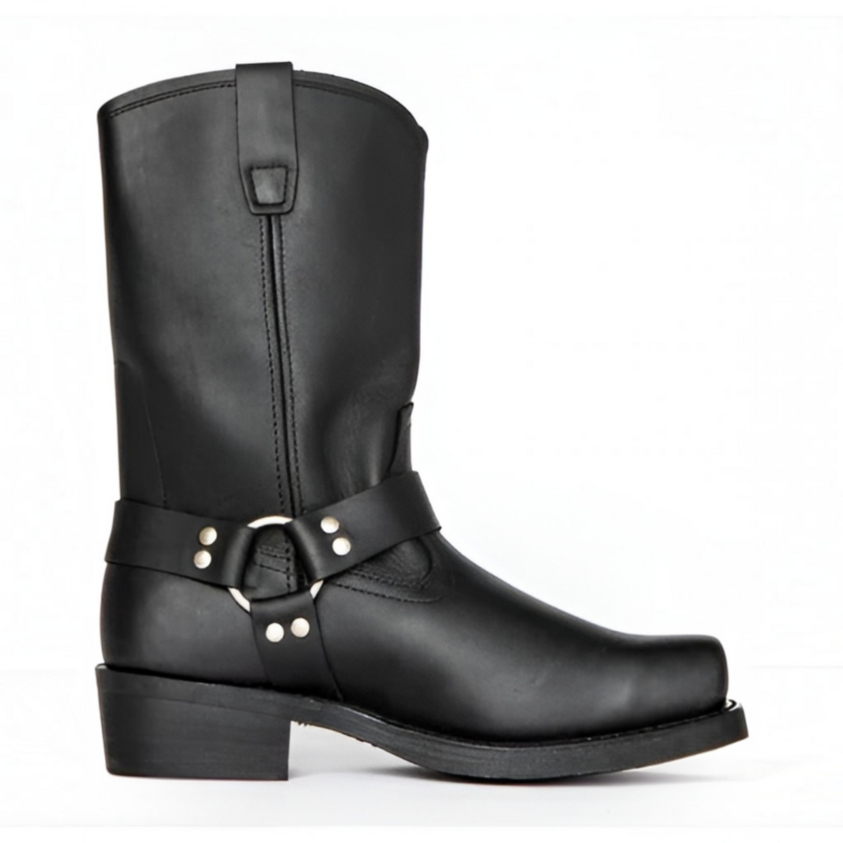 Women’s Harness Mid-Calf Biker Boots