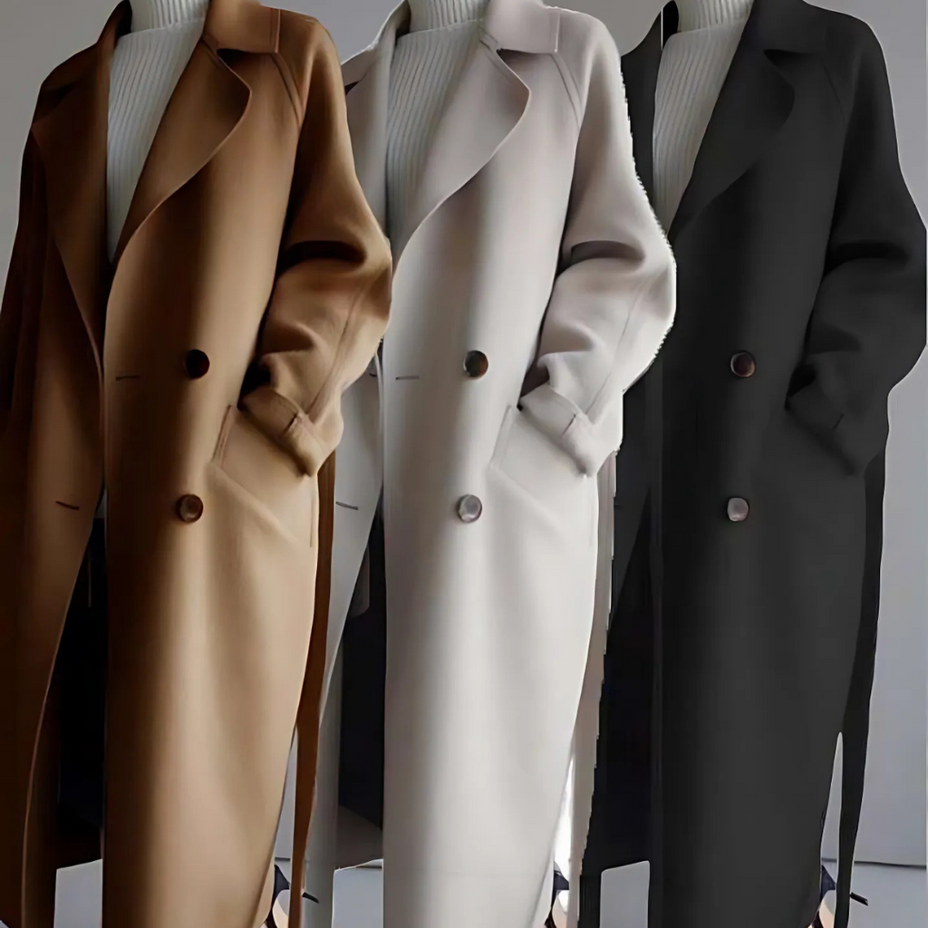 Women’s Oversized Belted Maxi Coat