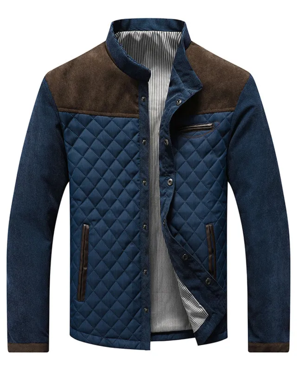 Men's Diamond Quilted Jacket