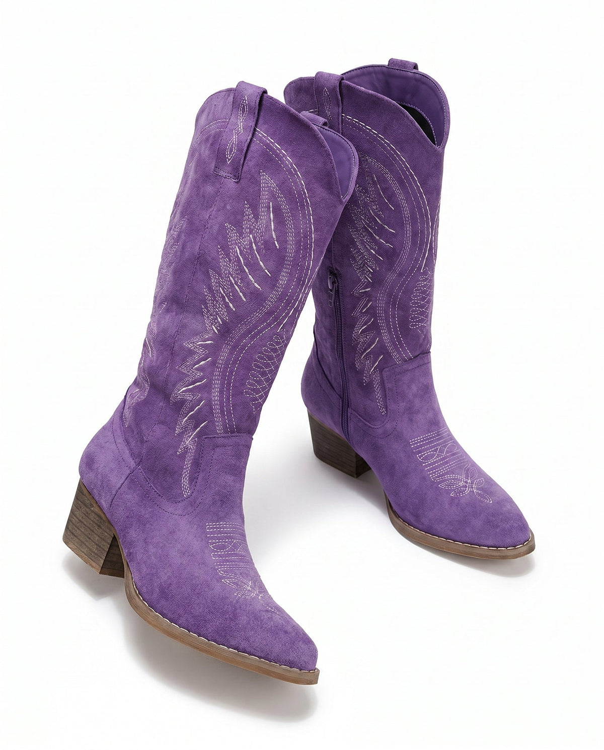 Women's Embroidered Western Knee-High Cowboy Boots
