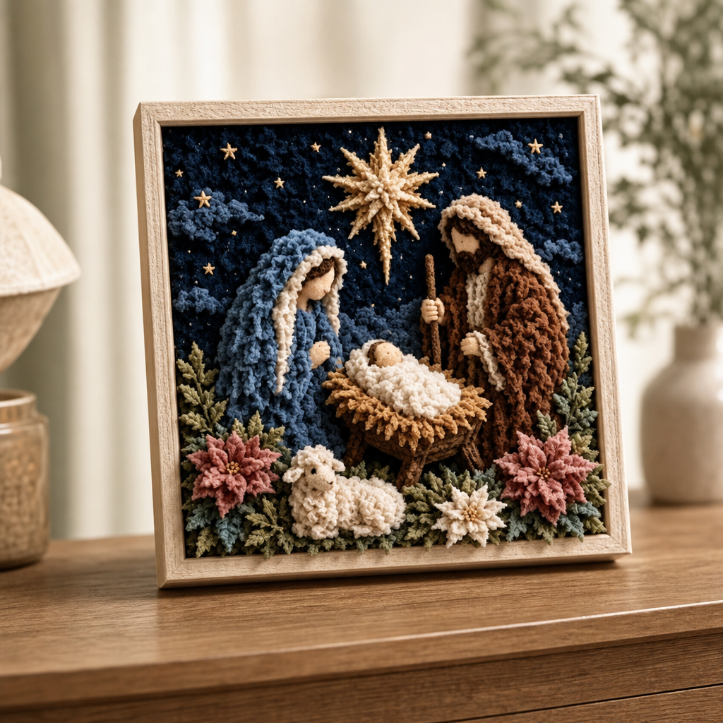Fabric Poke Art DIY Craft Kit