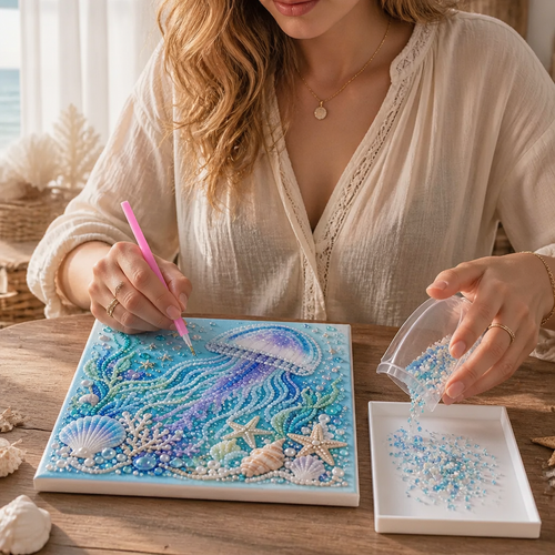 Beaded Art Decoration